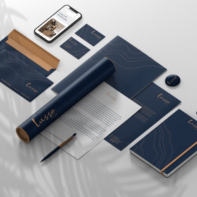 Lusso Concept mock-up tasarımı 1